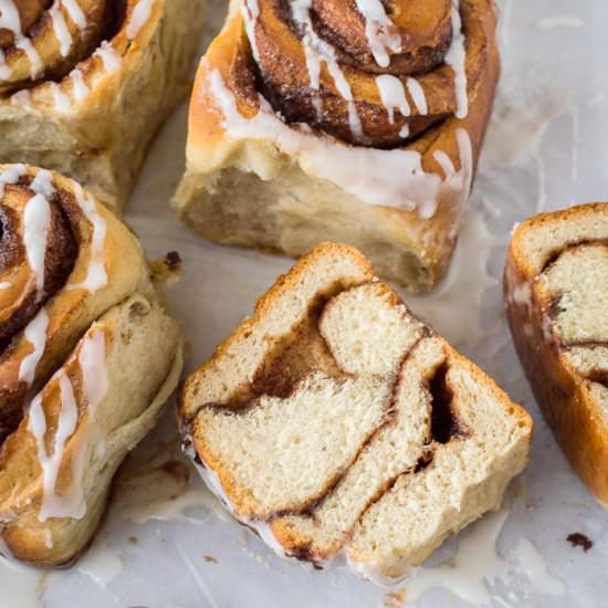 Banana Bread Cinnamon Rolls