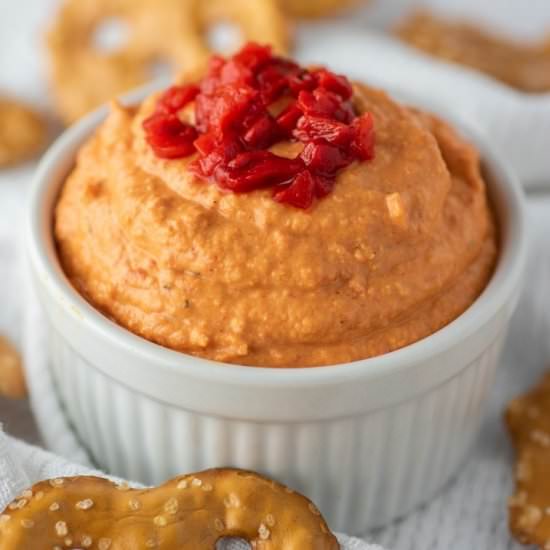 Roasted Red Pepper Hummus