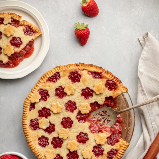 Strawberry Rhubarb Pie