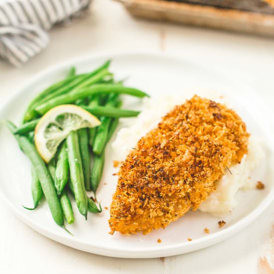 Crispy Baked Cornflake Chicken