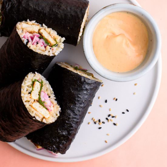 Vegan Sushi Burrito