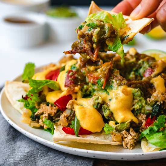 Loaded Vegan Nachos