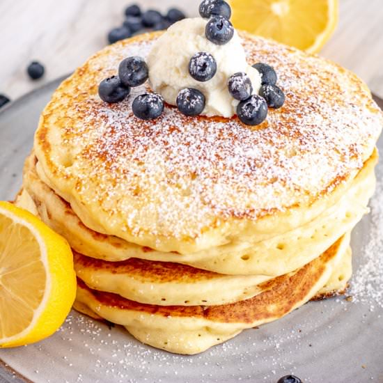 Lemon Ricotta Pancakes