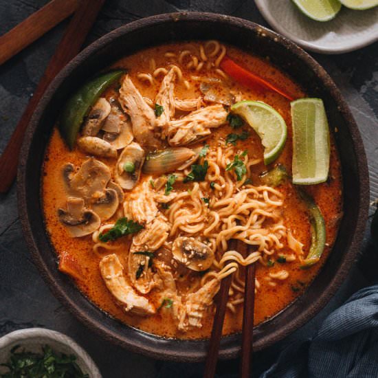 Thai Peanut Butter Ramen