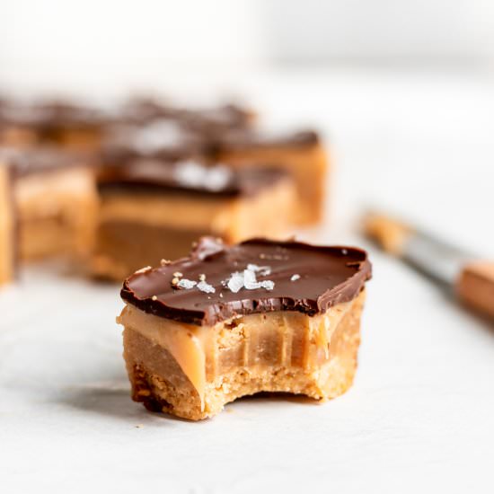 Peanut Butter Millionaire Bars