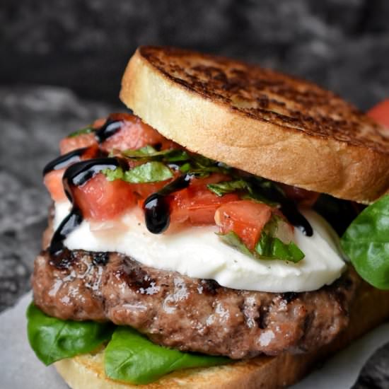 Bruschetta Burgers