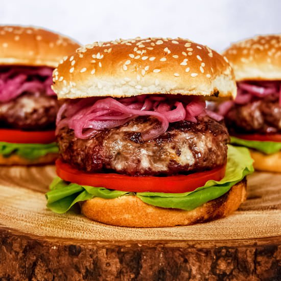 Blue Cheese Burgers