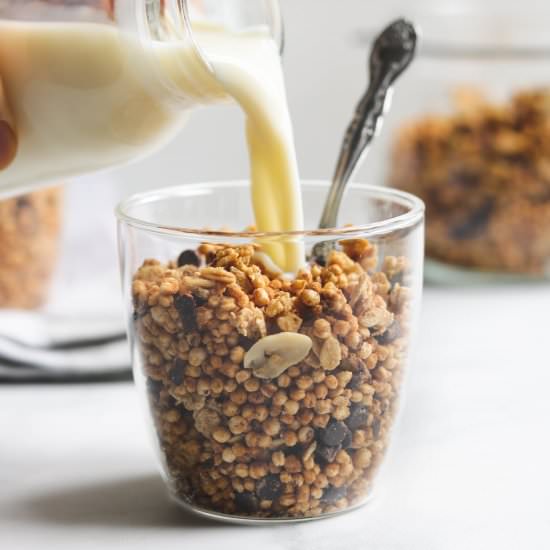 snickers granola