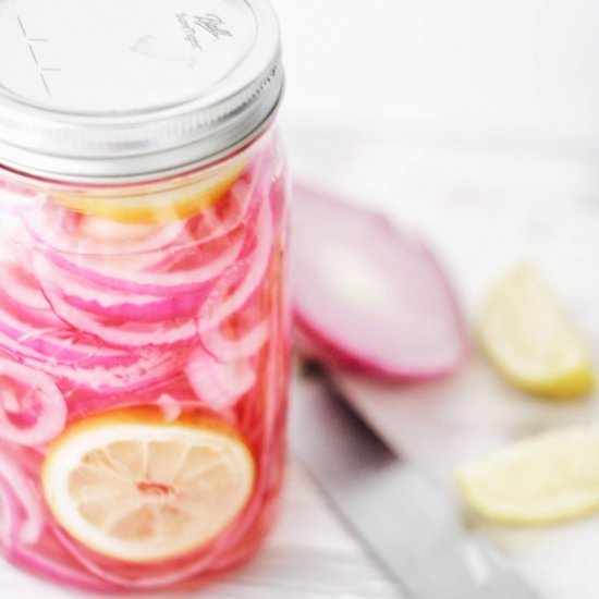 Quick Pickled Red Onions