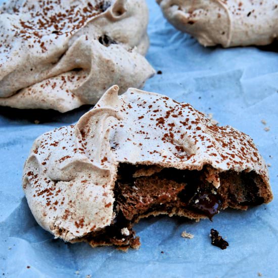 Chocolate Meringue Cookies