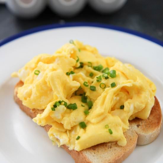 Soft Scrambled Eggs