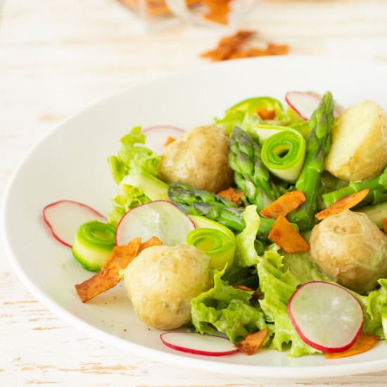 Asparagus and New Potatoes Salad