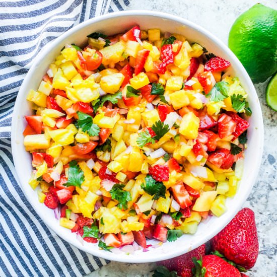 Strawberry Pineapple Salsa