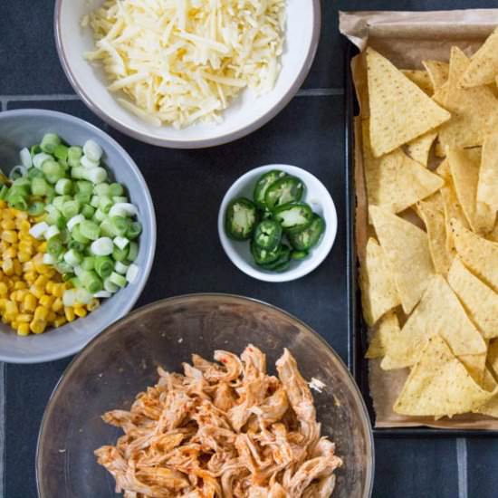 Buffalo Chicken Nachos