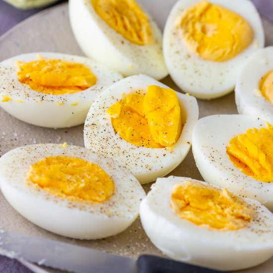 instant pot hard boiled eggs