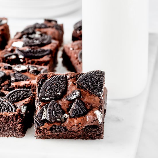 Oreo brownies