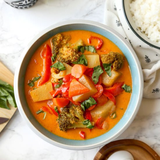 Vegetable Panang Curry