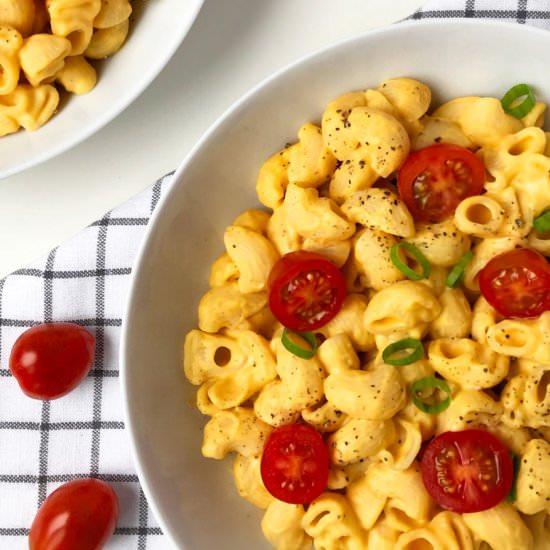 Vegan White Bean Mac & Cheese
