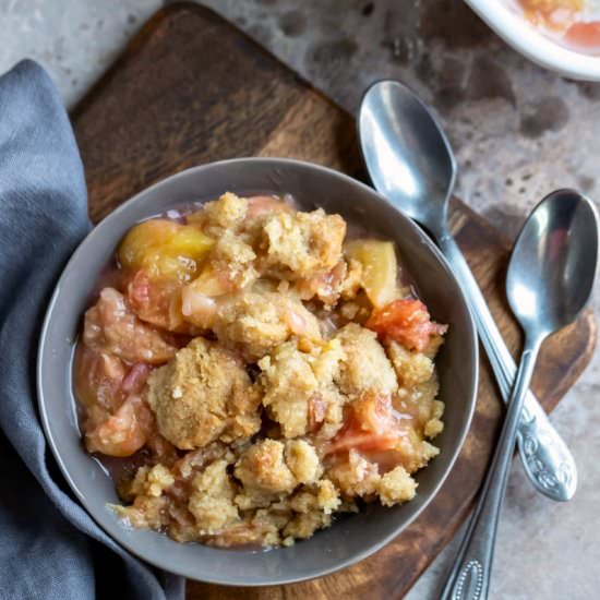 Peach Crumble