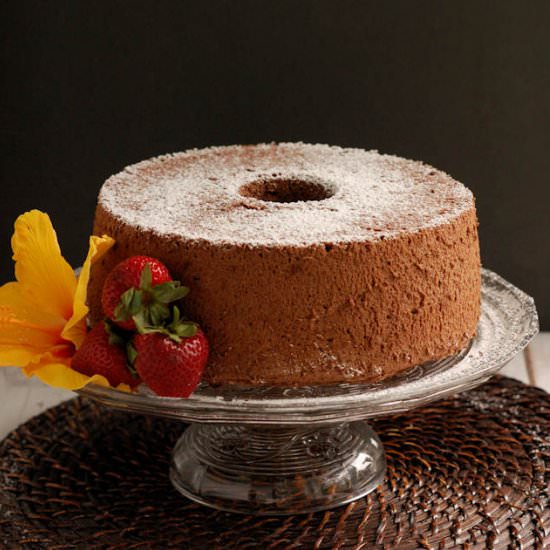 Chocolate Angel Food Cake