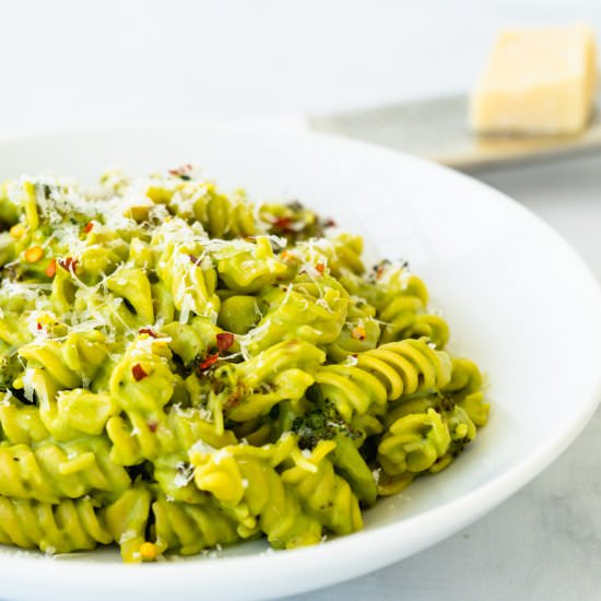 Pasta w Roasted Broccoli Sauce