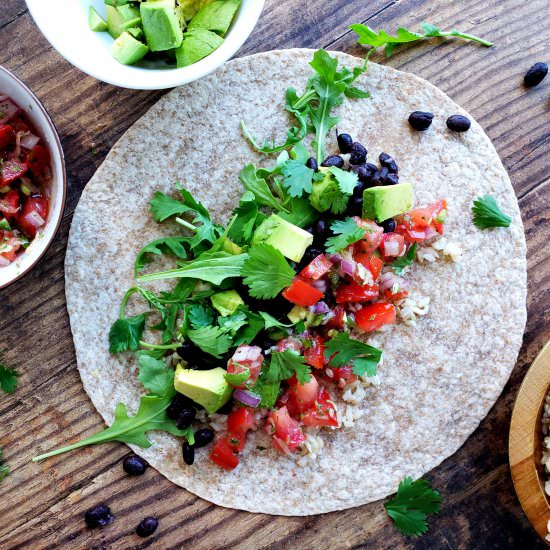 Freshi Inspired Tex-Mex Burrito