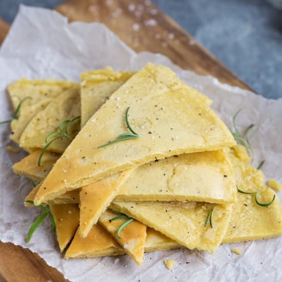 Farinata, Italian chickpea pancake