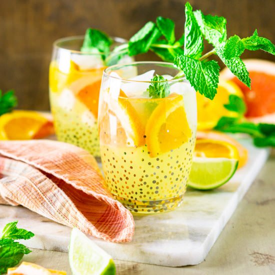 Triple Citrus Tequila Smash