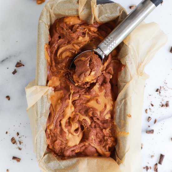 Chocolate Peanut Butter Ice Cream