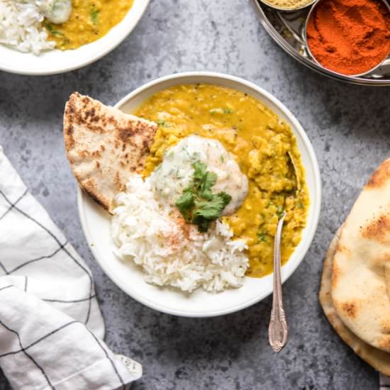 Instant Pot Dal Tadka