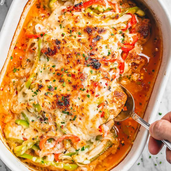 Fajita Chicken Casserole