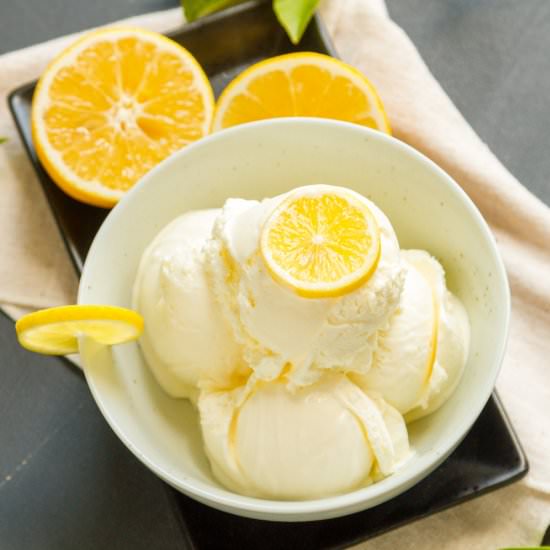 Lemon Ice Cream