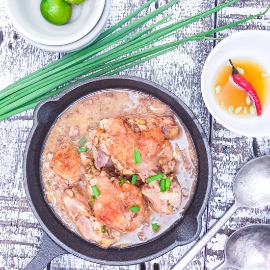 Grilled Pork Monggo Stew