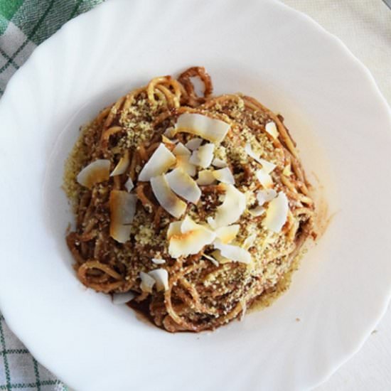 The Best Nutella Spaghetti