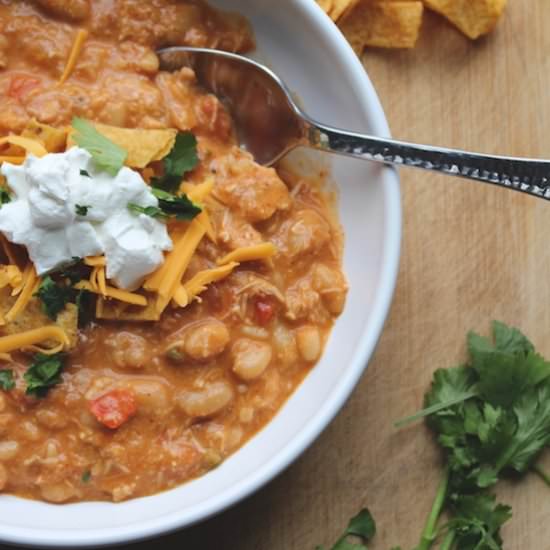 Easy White Chicken Chili