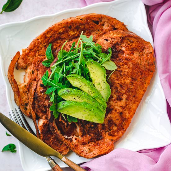 Vegan Tomato French Toast
