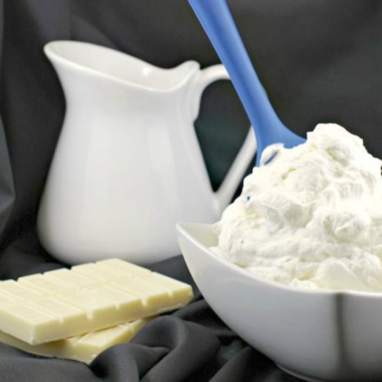 2 Ingredient Whipped Cream Frosting