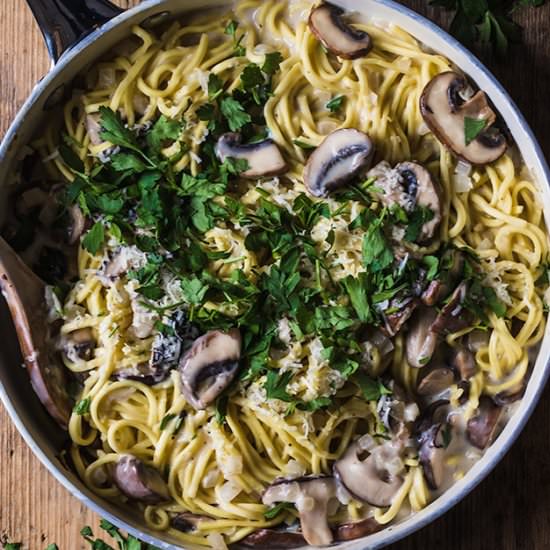Creamy Mushroom Pasta