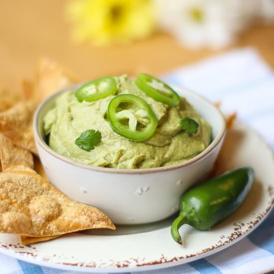 Spicy Oil Free Hummus