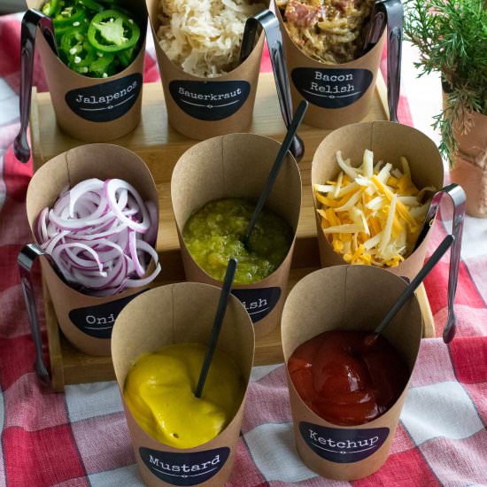 Party Condiment Bar