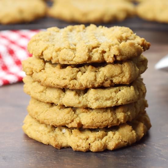 Flourless Peanut Butter Cookies