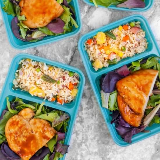 Teriykai Chicken & Fried Rice