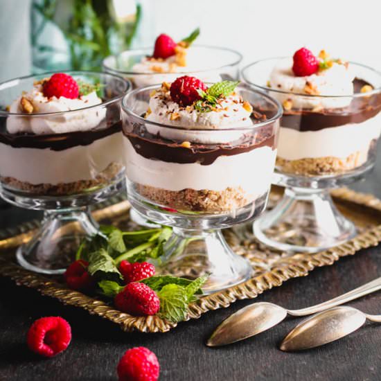 Chocolate Cheesecake Trifle