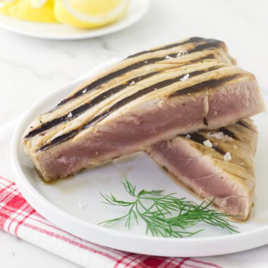 grilled Tuna steak
