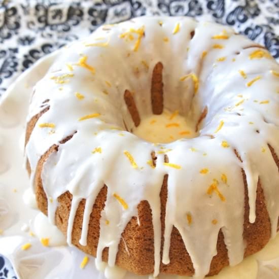 Orange Olive Oil Bundt Cake