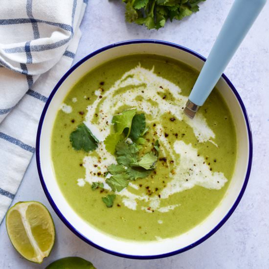 Thai Green Pea Soup