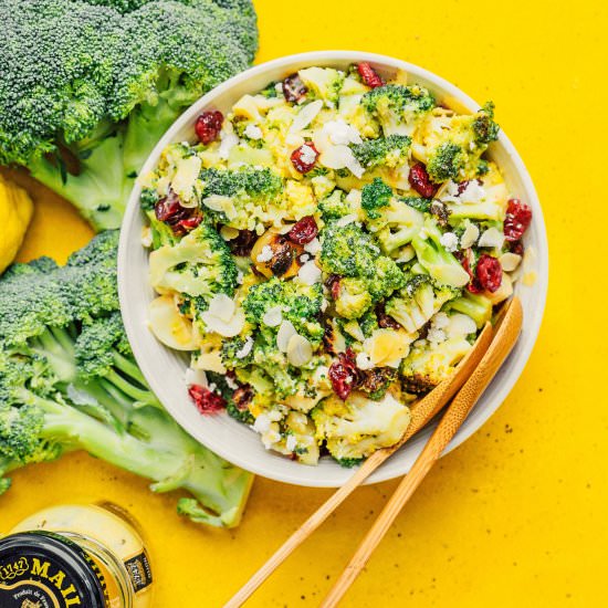 Grilled Broccoli Salad