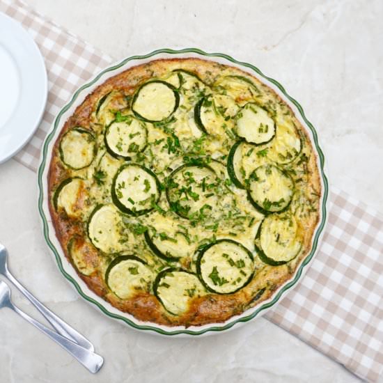 Zucchini Herb Frittata