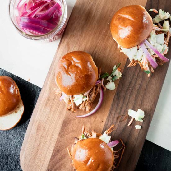 BBQ Pulled Pork Sliders