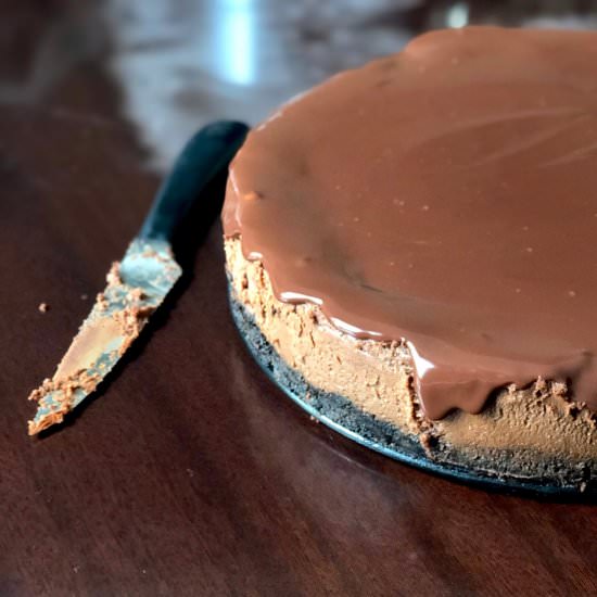Triple Dark Chocolate Cheesecake